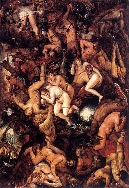 The Damned Being Cast into Hell